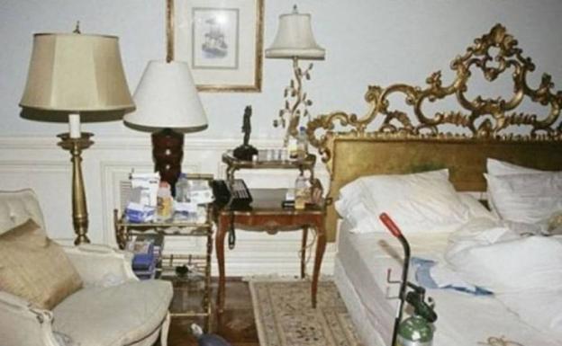 Drogas, notas y una muñeca: revelan imágenes inéditas de la habitación donde murió Michael Jackson