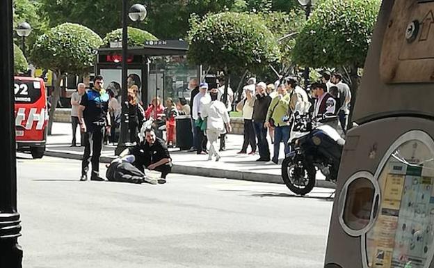 Herido grave un hombre de 67 años tras ser atropellado en Gijón