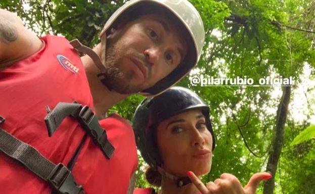 El susto de Sergio Ramos y Pilar Rubio durante su luna de miel