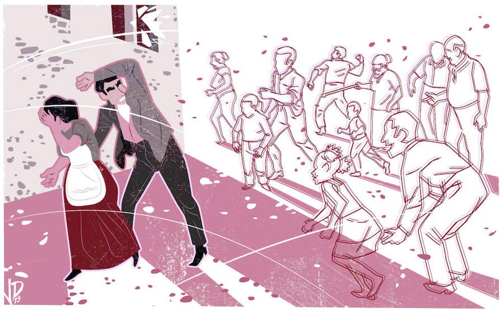 Cencerros en la noche (de bodas)