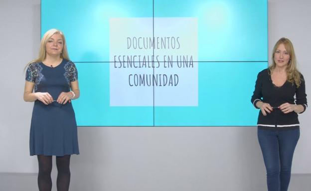 Documentos y formularios necesarios en una comunidad