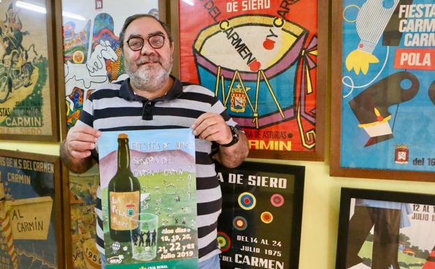 Sidra, cerveza y vino, únicas bebidas permitidas en el Carmín de la Pola