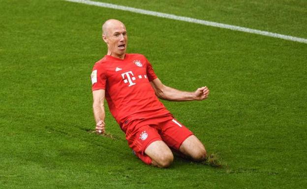 Robben se retira