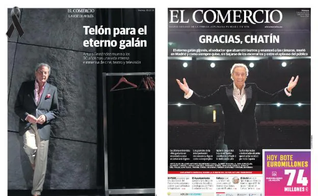 Hoy, con EL COMERCIO, suplemento especial sobre la muerte de Arturo Fernández