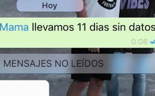 Revolución en Twitter con esta respuesta de un padre a su hijo por WhatsApp