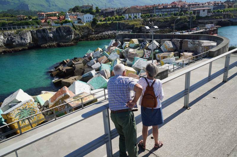 6.500 firmas para recuperar los Cubos de la Memoria de Llanes