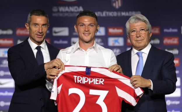 Trippier: «Simeone es uno de los mejores entrenadores del mundo»