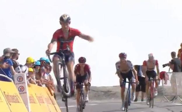 Cortina y Sagan se retan en la cima del Tourmalet