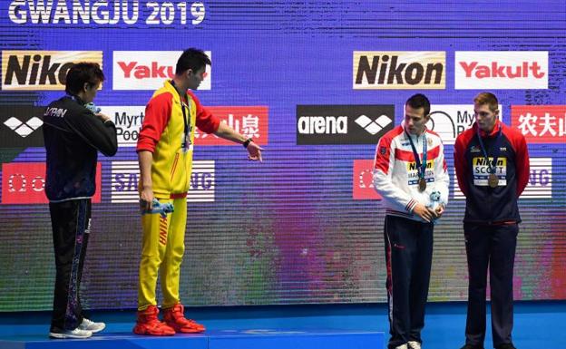 El polémico Sun Yang obliga a la FINA a modificar su reglamento