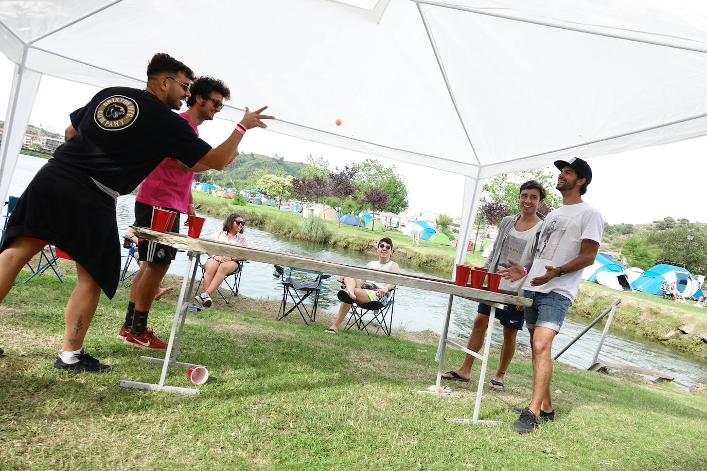 El camping de Ribadesella comienza a llenarse