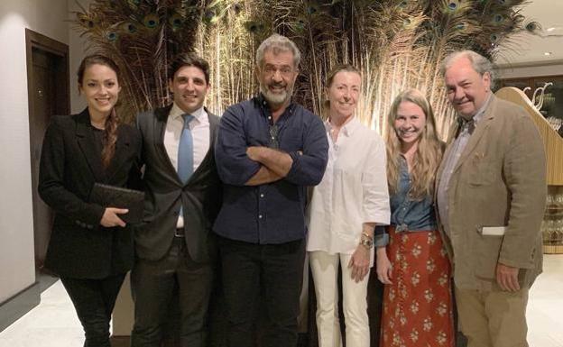 Mel Gibson, de San Sebastián a Asturias