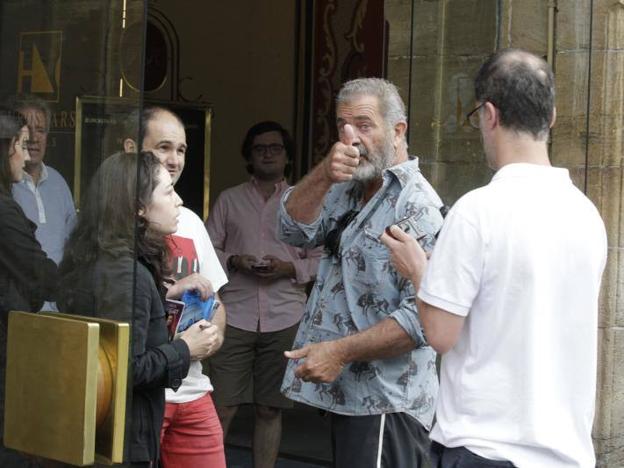 Mel Gibson: «Asturias tiene mucho que ver»