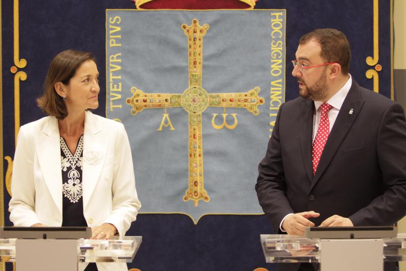 La visita de Reyes Maroto a Asturias, en imágenes