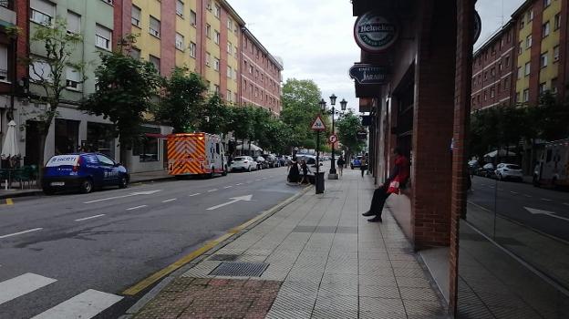 «Tuve que frenar bruscamente para evitar la colisión, el coche se cruzó»
