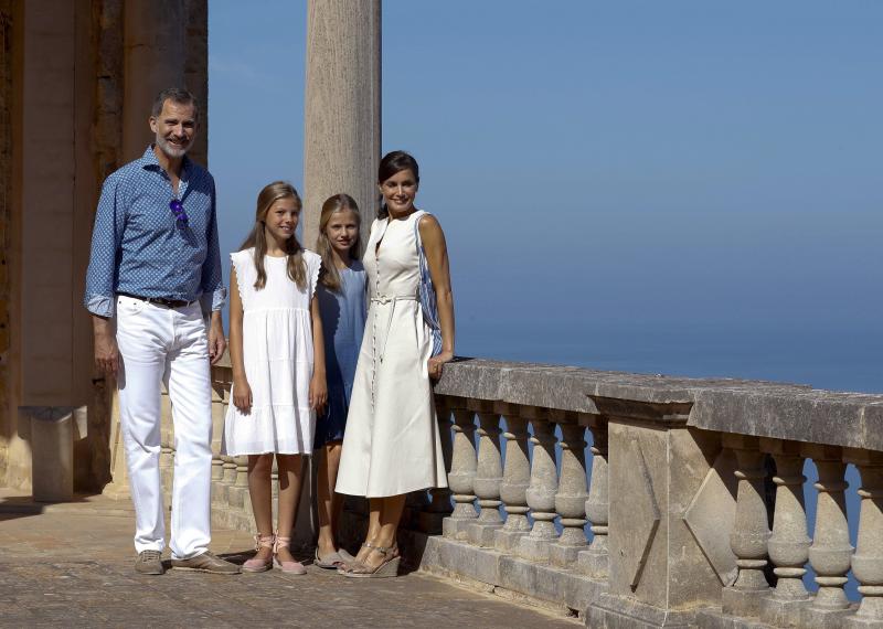 La Familia Real, de excursión en Mallorca