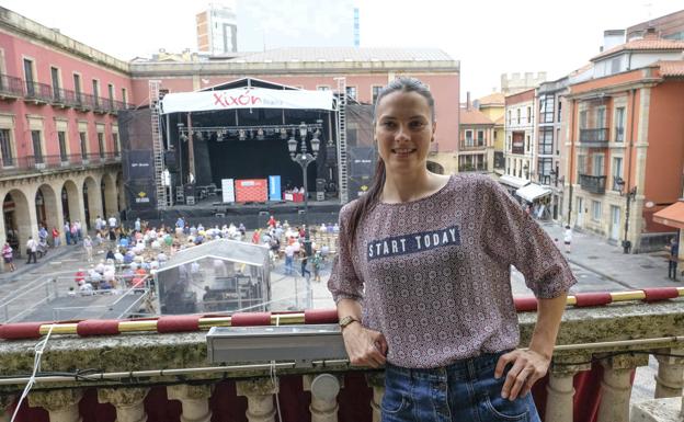 «Animo a todos los asturianos y turistas a disfrutar de la Semana Grande y de Gijón»