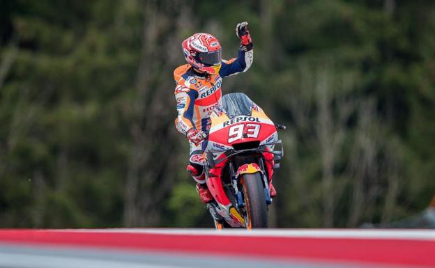 Márquez sigue golpeando en Austria