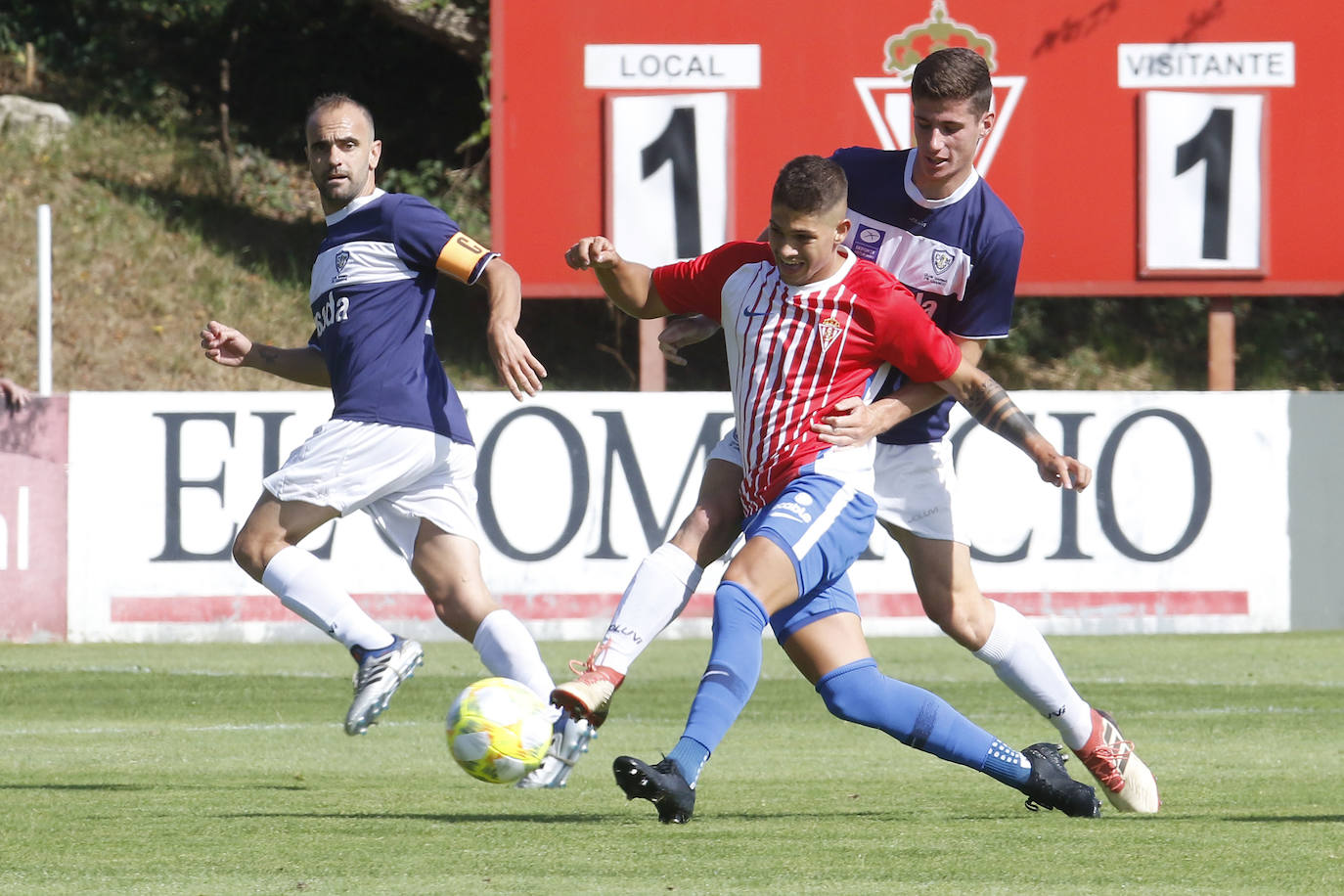 Sporting B 3 - 1 Marino, en imágenes