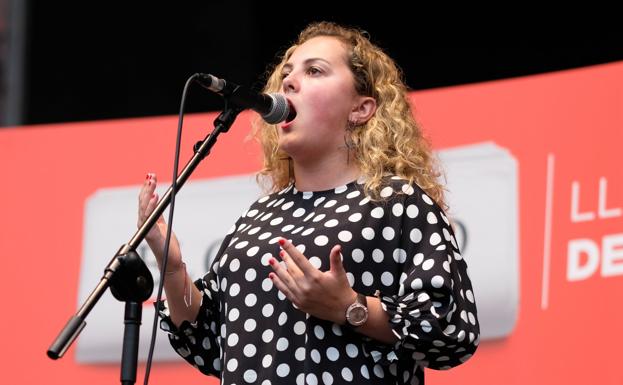 «No me pongo nerviosa nunca, eso es lo bueno»