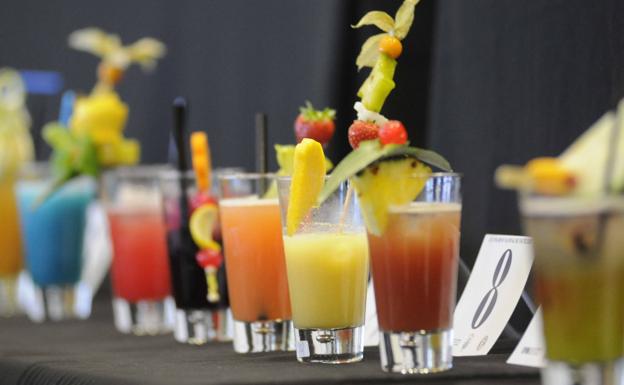 Cócteles para brindar en la Noche de los Fuegos de Gijón