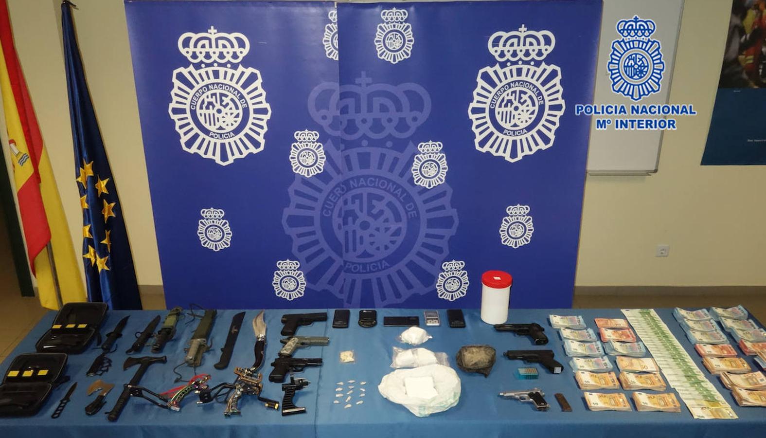 La Policía desmantela una importante red tráfico de droga en Asturias