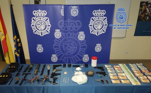 Desmantelado un importante punto de distribución de heroína en Asturias