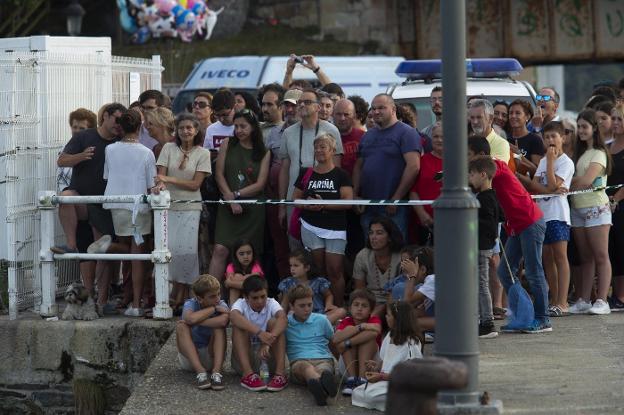 Suspendido el operativo para trasladar la ballena muerta en Tapia