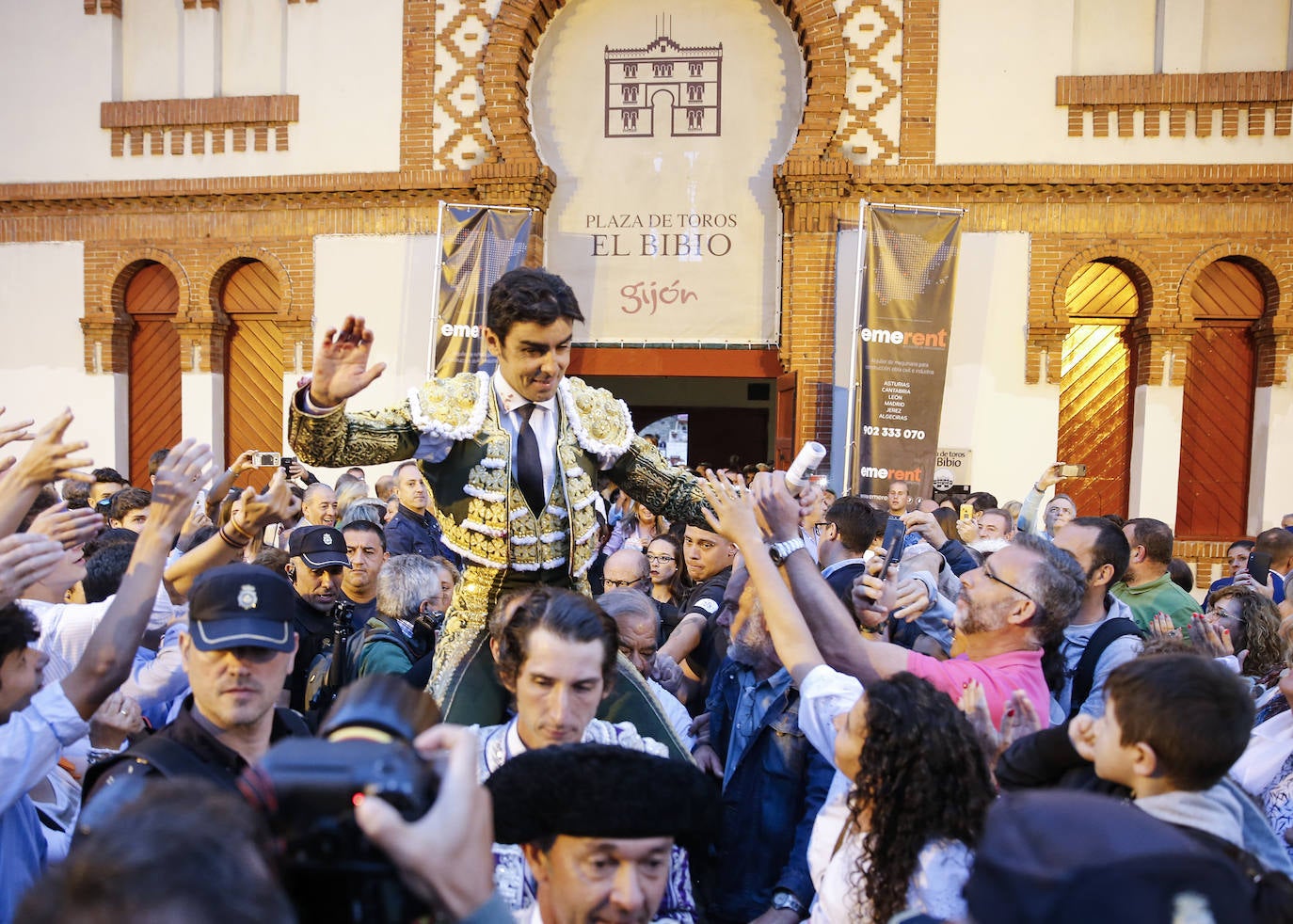 Cierre de la Feria taurina de Begoña