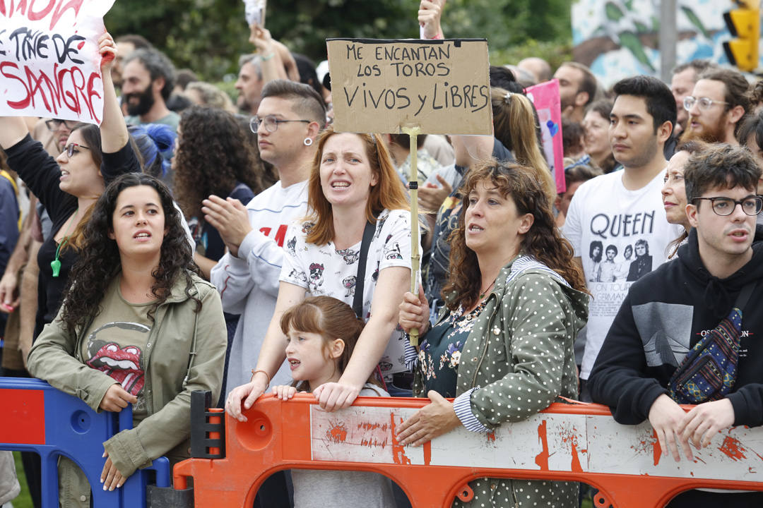 Manifestación por un «Gijón sin toros»
