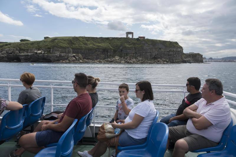 Un paseo por la bahía de Gijón