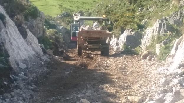 Casi 60.000 euros para el camino a Alda y desbrozar pistas ganaderas en Onís