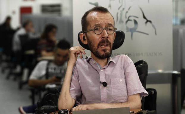 Pablo Echenique: «Sería irresponsable y carente de sentido ir a una repetición electoral»