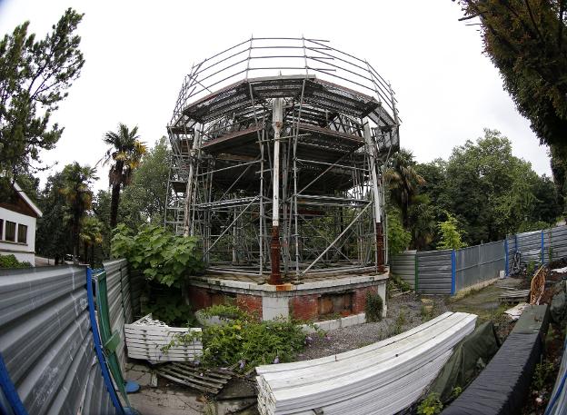 El Ayuntamiento de Oviedo relanza la rehabilitación del kiosco del Bombé