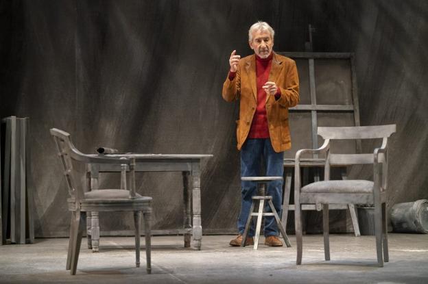 Sacristán regresa al Palacio Valdés con 'Señora de rojo sobre fondo gris'