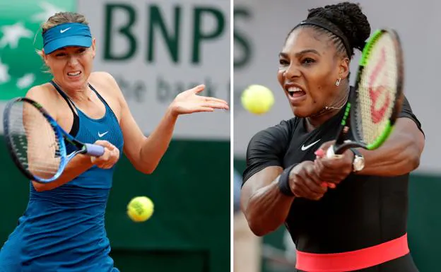 Serena Williams aplasta a Sharapova en su estreno en el Abierto de EE UU