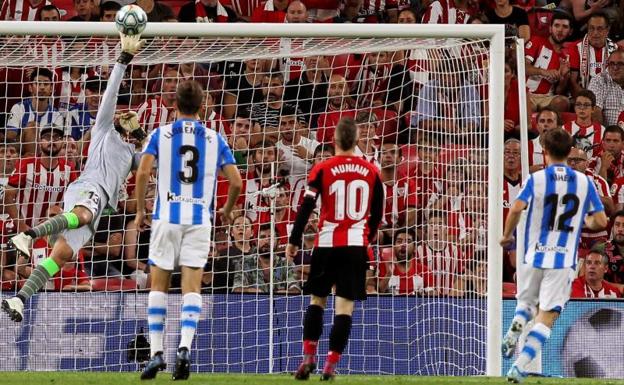 El Athletic se lleva el derbi vasco