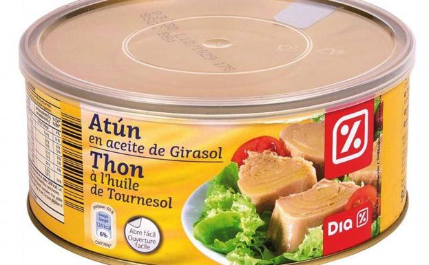 Alerta sanitaria en Asturias | Estas son las latas de atún de DIA afectadas con toxina botulínica