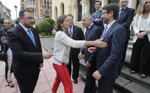 El Principado y los empresarios piden a Maroto un plan industrial para Asturias