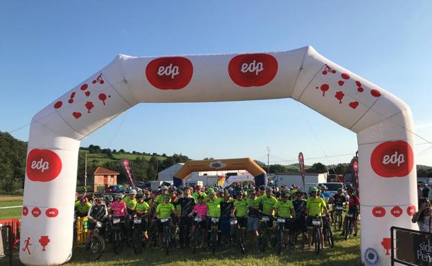 200 ciclistas pedalearán contra el cáncer infantil en Guimarán