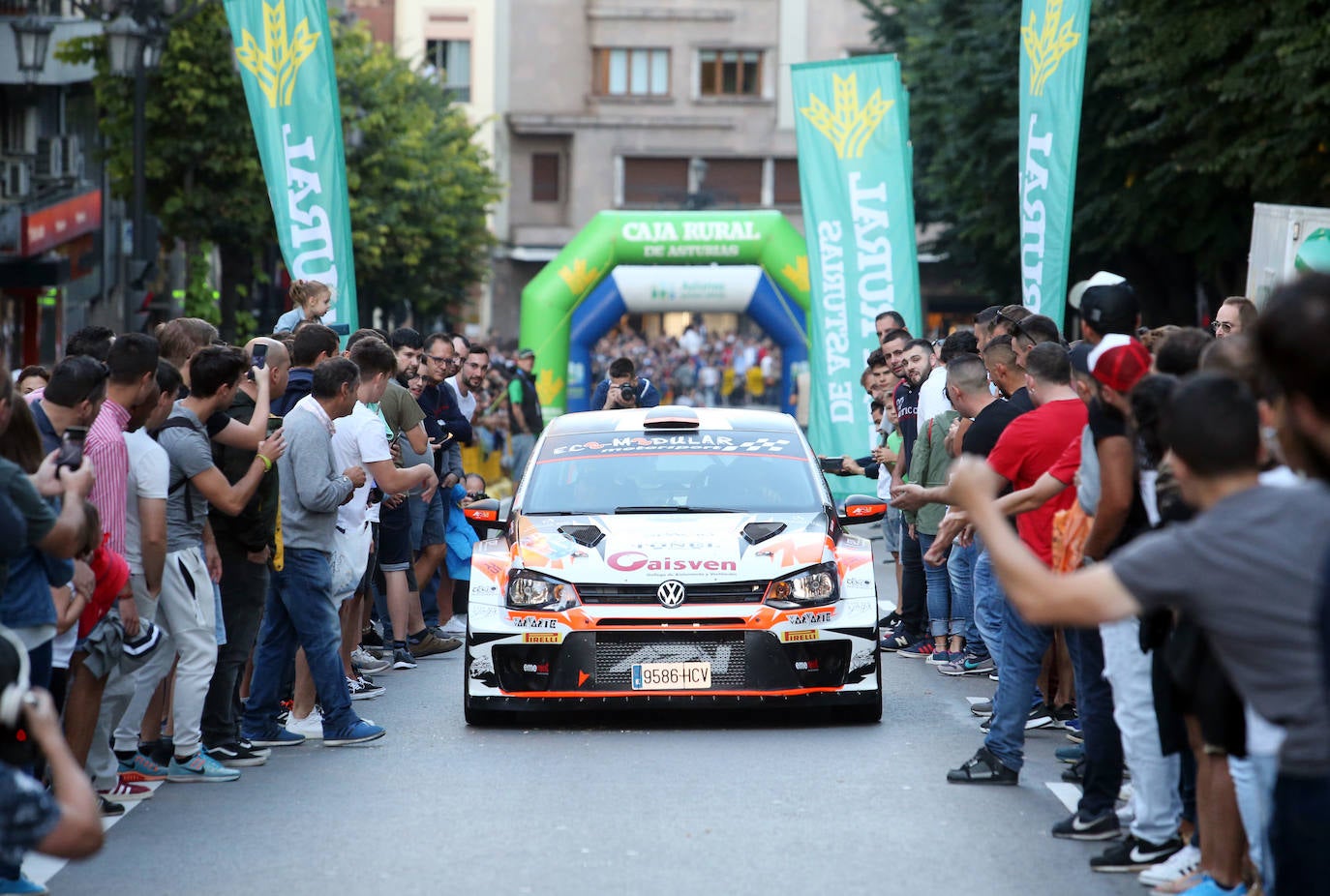 Arranca el Rally Princesa de Asturias en Oviedo