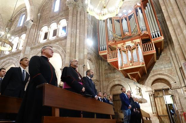 La nueva iluminación de la basílica de Covadonga supondrá un ahorro del 70%