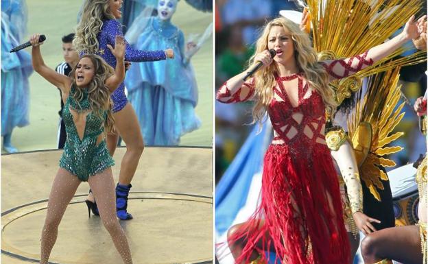 Shakira y Jennifer Lopez actuarán en el descanso de la Super Bowl