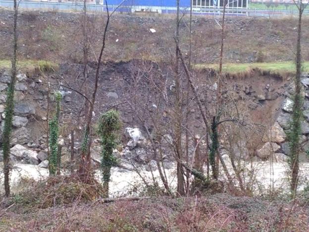 El PP alerta del posible «colapso» del corredor del Aller por un nuevo argayo