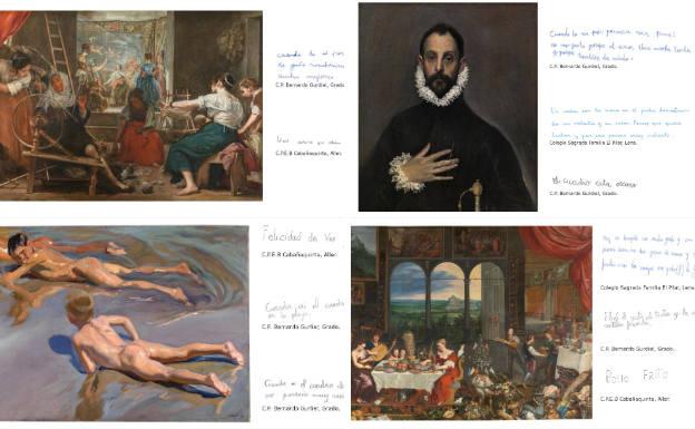 Los niños se convierten en críticos de arte