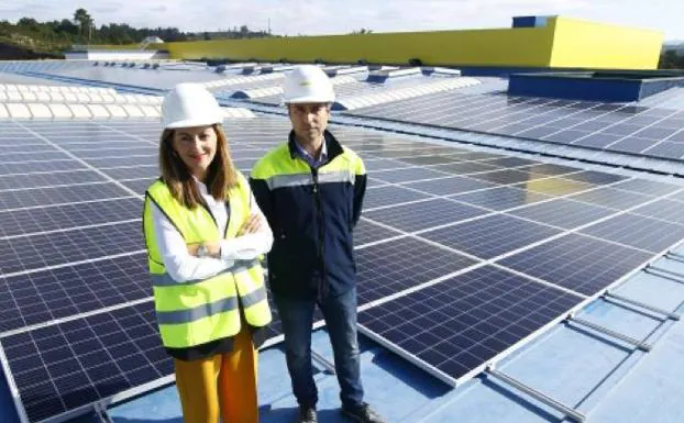 7.500 paneles fotovoltaicos alimentarán de energía el centro logístico de Alimerka en Lugo de Llanera