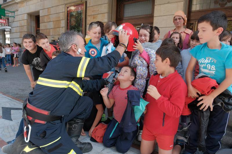 Teatro para prevenir incendios