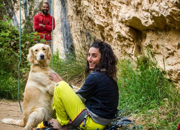 María Rivaya y Pablo Ochoa, una pareja con la montaña como «telón de fondo»