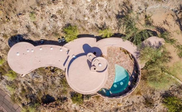 Subastan por 1,5 millones la casa circular diseñada por Frank Lloyd Wright