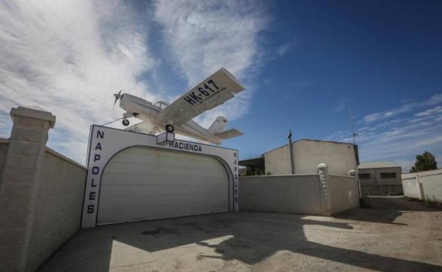 Un presunto narcotraficante de Granada copia la mansión de Pablo Escobar