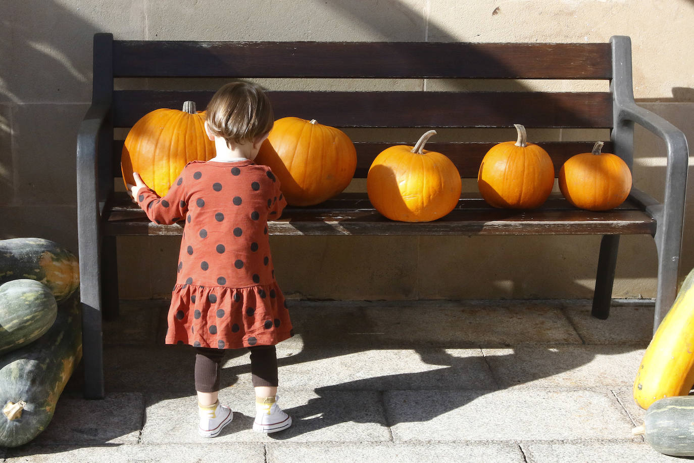 Las calabazas y las calaveras toman el Jardín Botánico de Gijón